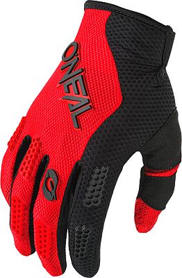 ONeal Element Racewear, Handschuhe Kinder - Schwarz/Rot - L von ONeal