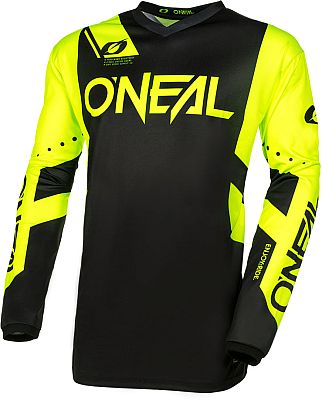 ONeal Element Racewear, Trikot - Schwarz/Neon-Gelb - S von ONeal