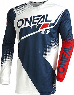 ONeal Element Racewear V.22, Trikot - Blau/Weiß/Rot - M von ONeal