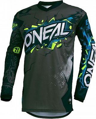 ONeal Element Villain, Trikot Kinder - Grau/Blau/Weiß - XL ONeal Element Villain, Trikot Kinder - Grau/Blau/Weiß - XL von ONeal