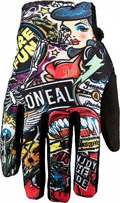 ONeal Matrix Crank, Handschuhe Kinder - Schwarz/Weiß/Rot - L von ONeal