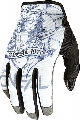 ONeal Mayhem Sailor, Handschuhe - Weiß/Grau/Schwarz - XL ONeal Mayhem Sailor, Handschuhe - Weiß/Grau/Schwarz - XL von ONeal