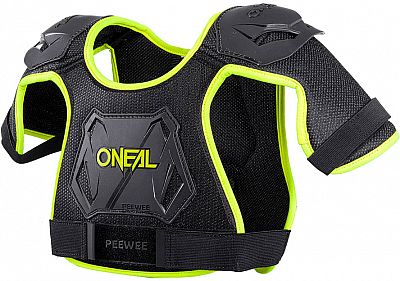 ONeal Peewee, Protektorenweste Kinder - Neon-Gelb/Schwarz - XS/S von ONeal