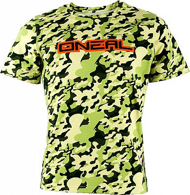 ONeal Piledriver, T-Shirt - Camouflage/Orange - S von ONeal