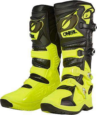 ONeal RMX Pro, Stiefel - Schwarz/Neon-Gelb - 42 EU von ONeal