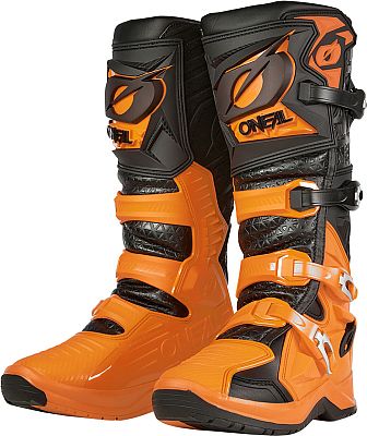 ONeal RMX Pro, Stiefel - Schwarz/Orange - 39 EU von ONeal