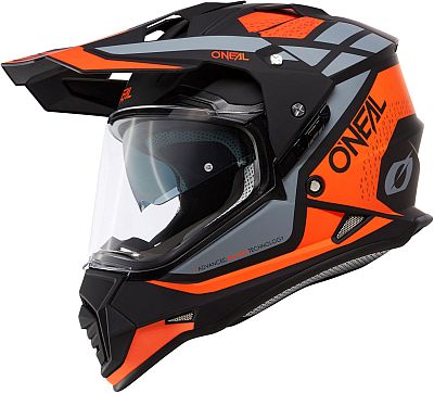 ONeal Sierra R, Endurohelm - Matt Orange/Schwarz/Grau - L von ONeal