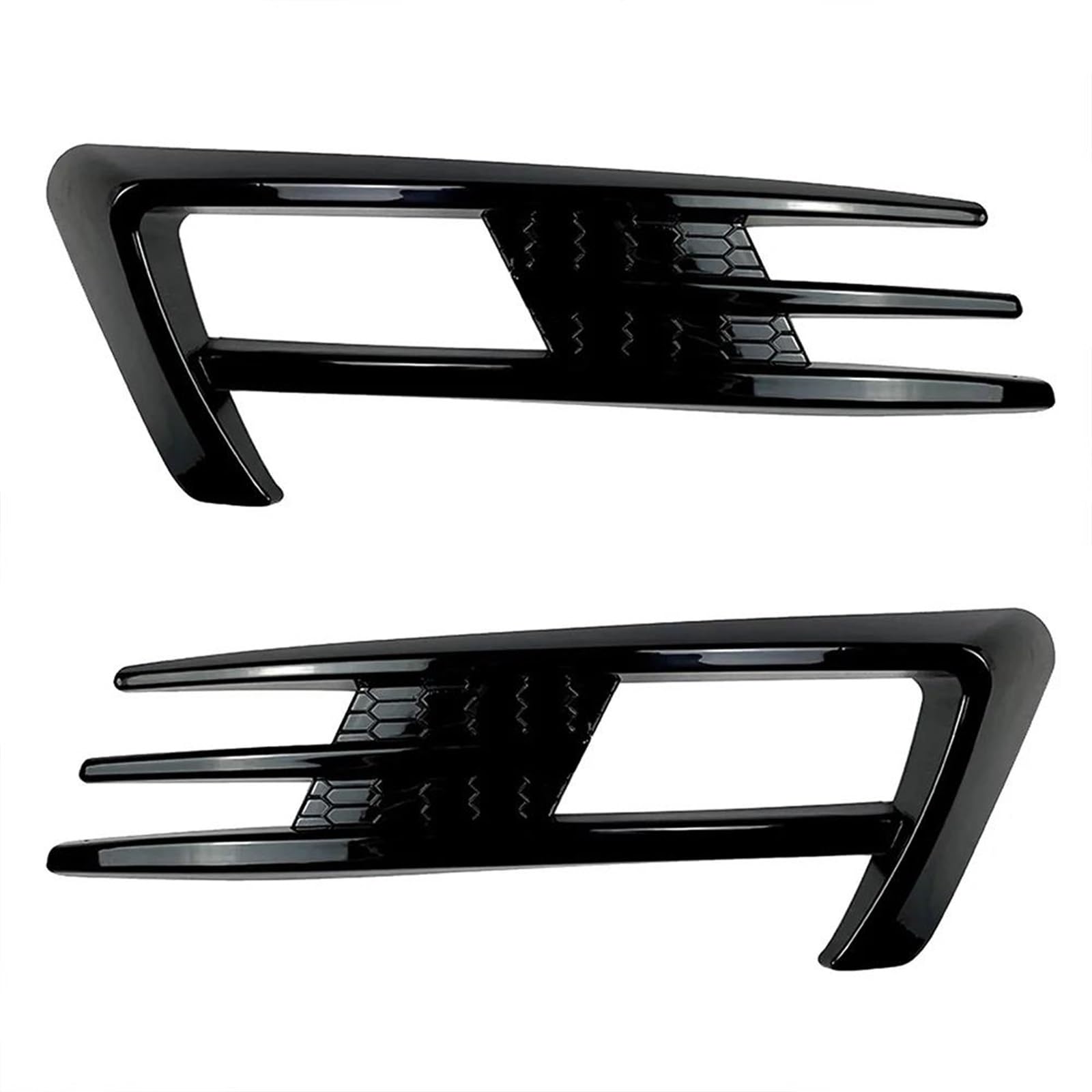 OOPUHKSY Auto-Nebelscheinwerfer-Grillabdeckung für VW Golf 7 MK7 2013–2017, glänzend, schwarz, Frontstoßstange, Nebelscheinwerfer, Kühlergrill, Zubehör, Auto-Nebelscheinwerfer-Grill OOPUHKSY Auto-Nebelscheinwerfer-Grillabdeckung für VW Golf 7 MK7 2013–2017, glänzend, schwarz, Frontstoßstange, Nebelscheinwerfer, Kühlergrill, Zubehör, Auto-Nebelscheinwerfer-Grill von OOPUHKSY