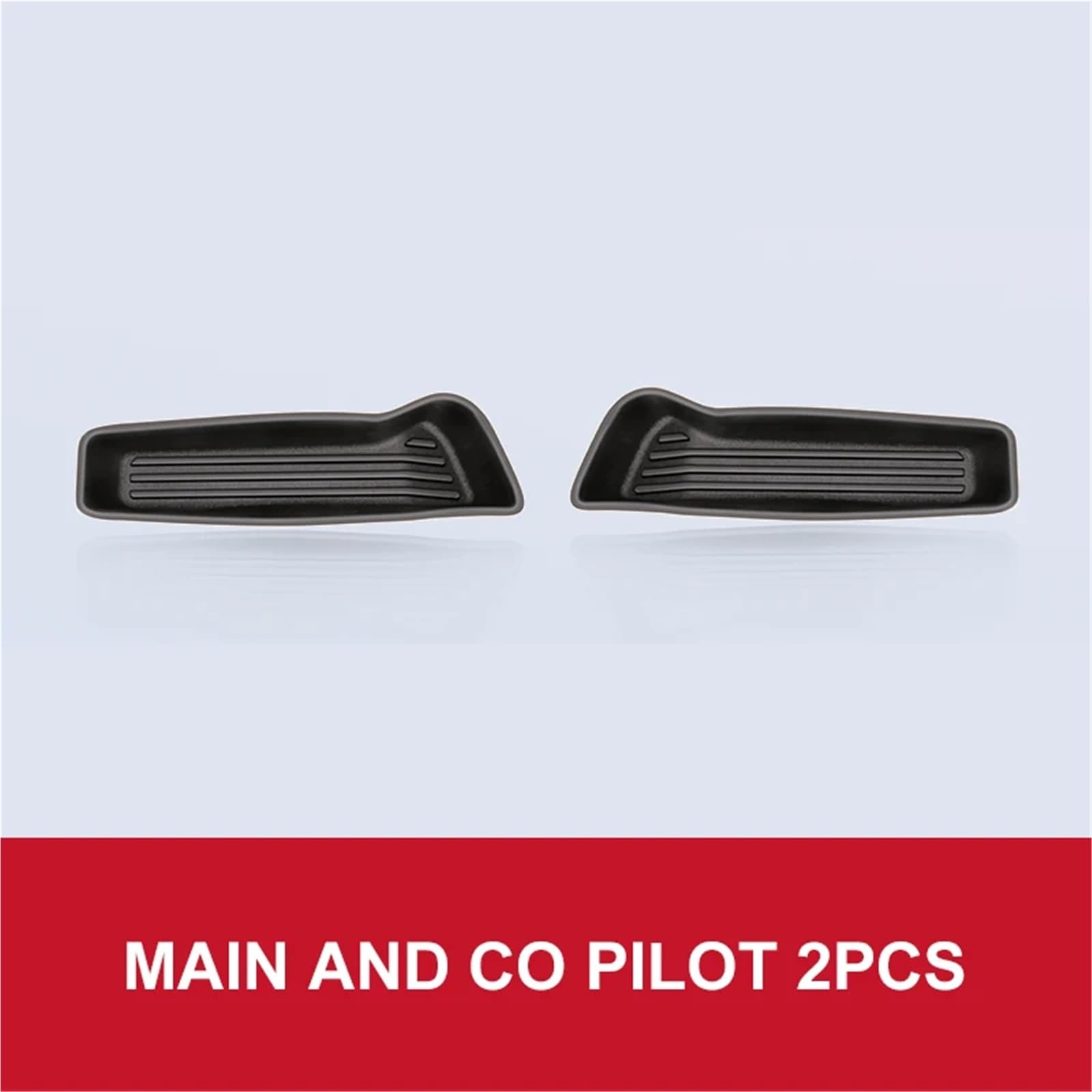 Compatible with BYD Atto 3 2023 2024 Interior Door Storage Box Door Slot Mat Modification Accessories(2Pcs Front Doors) von OPALENDIR