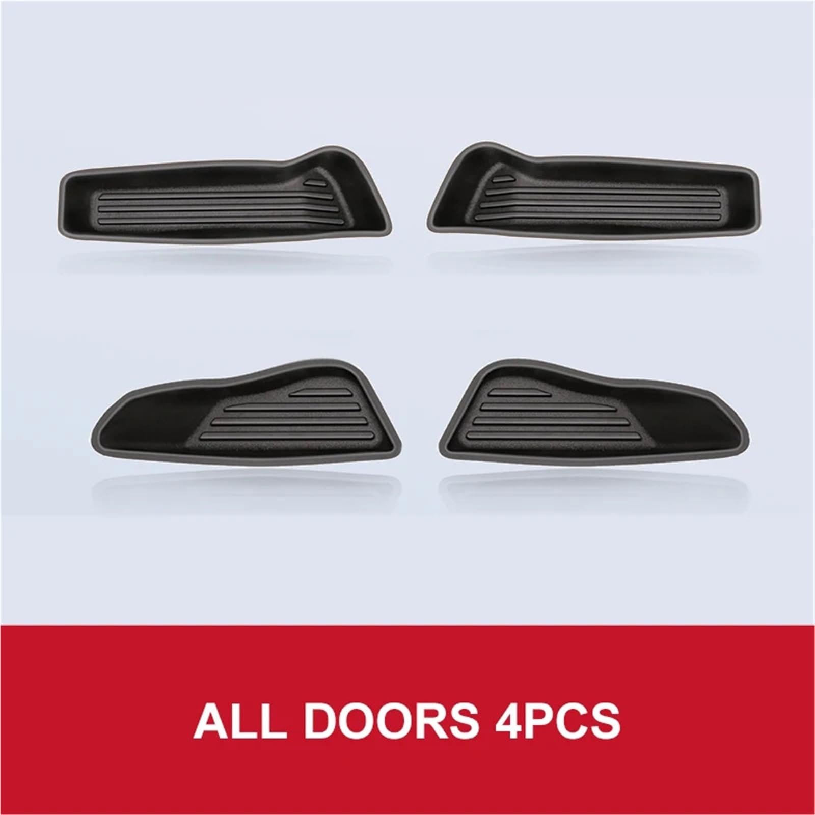 Compatible with BYD Atto 3 2023 2024 Interior Door Storage Box Door Slot Mat Modification Accessories(4Pcs Front Doors) von OPALENDIR