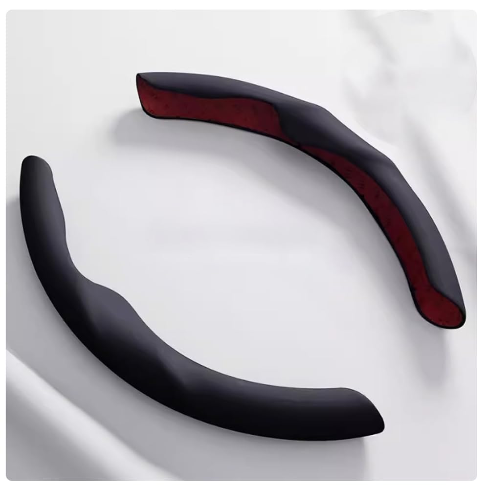 OPBVXQ 2 Stück Auto Lenkradbezug für Opel Corsa D A B C E F OPC 2017-2021, Universal Segmentiert Lenkradabdeckung Atmungsaktiv Anti Rutsch Lenkradschutz Steering Wheel Protective Cover,A Black OPBVXQ 2 Stück Auto Lenkradbezug für Opel Corsa D A B C E F OPC 2017-2021, Universal Segmentiert Lenkradabdeckung Atmungsaktiv Anti Rutsch Lenkradschutz Steering Wheel Protective Cover,A Black von OPBVXQ
