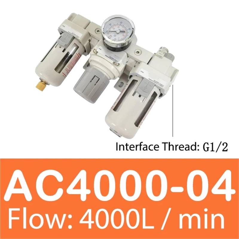 AC2000-02 AC3000-03D AC4000-04D Luftprozessorregler Kompressorfilter Überdruckventil Sanlian-Stücke Ölabscheider(AC4000-04,Fiber filter) von OPEUSLIEV