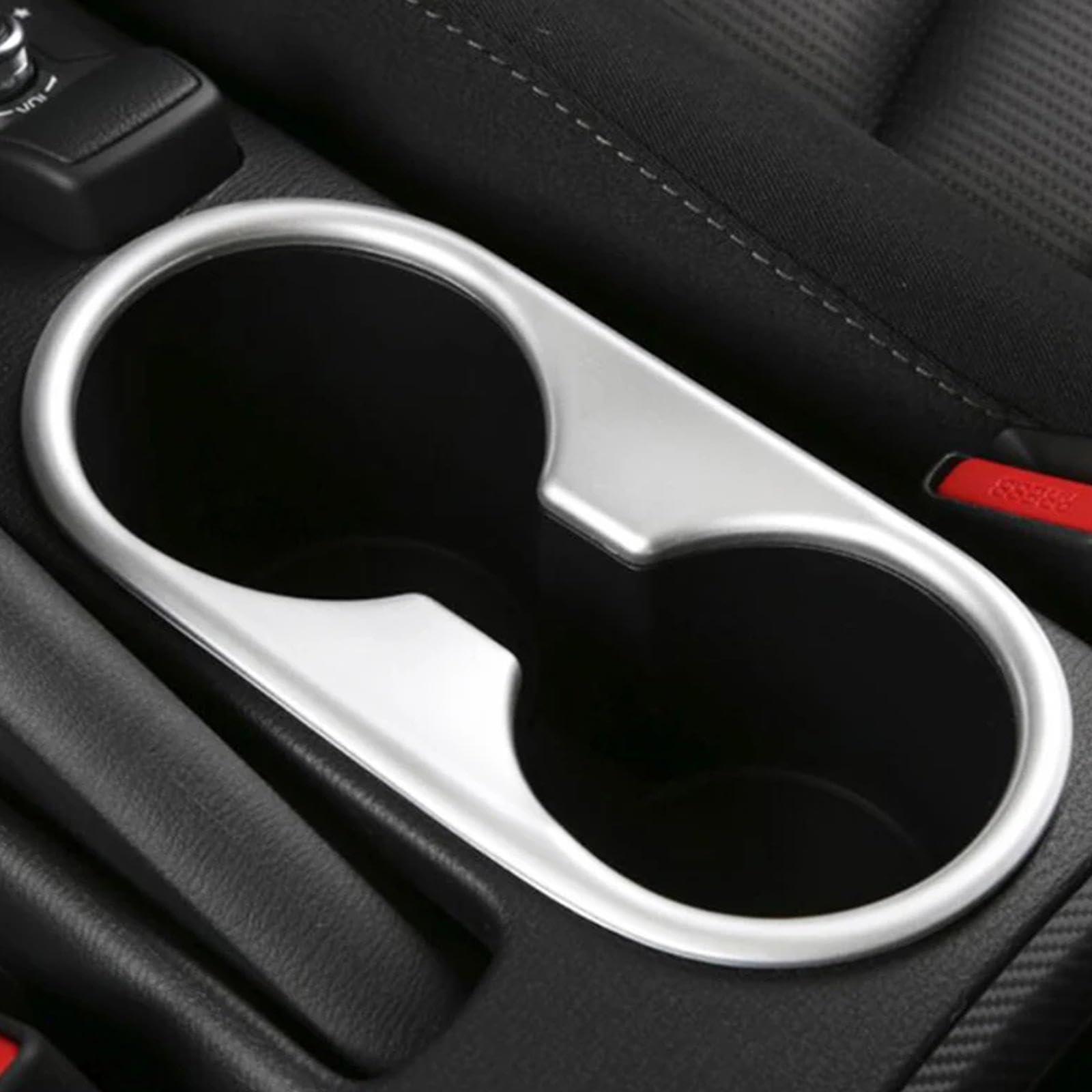 Passend für Mazda CX-3 2015-2018 Auto Becherhalter Halter Anti-Kratzer Becherhalter Rahmen Auto Becherhalter Becherhalter Schwarz Silber Passend für Mazda CX-3 2015-2018 Auto Becherhalter Halter Anti-Kratzer Becherhalter Rahmen Auto Becherhalter Becherhalter Schwarz Silber von OPLFFJHM