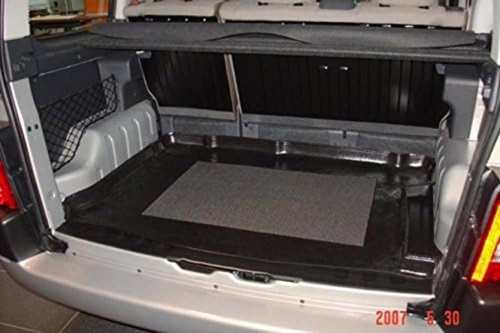 Kofferraumwanne mit Anti-Rutsch passend für Peugeot Partner V/5 5-Sitzer mit Modubox rechts 1998-2007 von OPPL