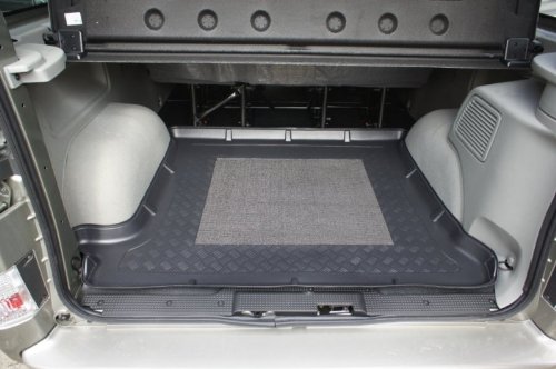 Kofferraumwanne mit Anti-Rutsch passend für Renault Traffic Kombi (L2) Long 9-Sitzer 2001- hinter der 3. Sitzreihe mit zusätzlicher Klimaanlage von OPPL