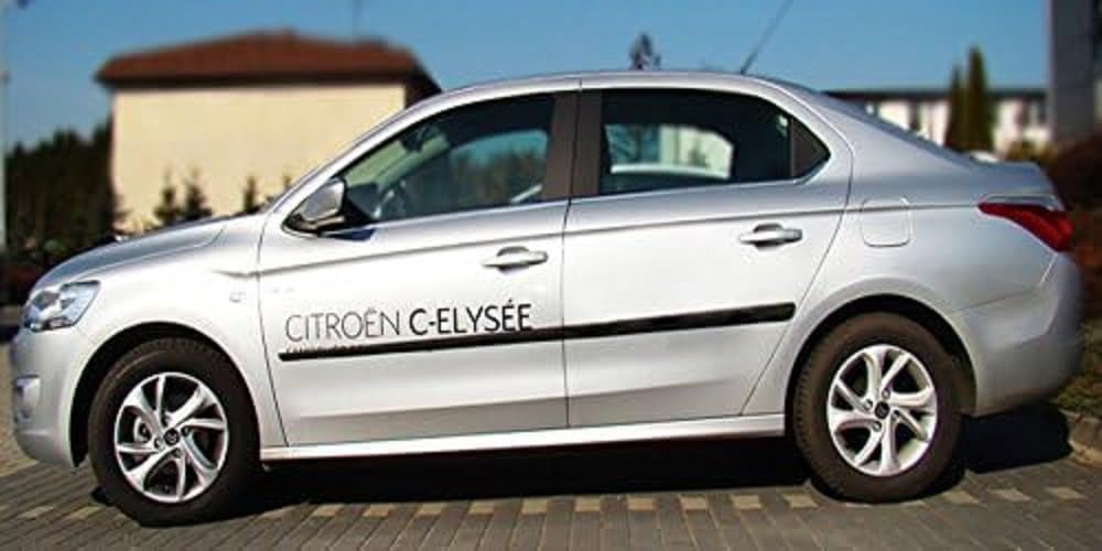 Seitenleisten für Citroen C-Elysee S/4 2012- von OPPL