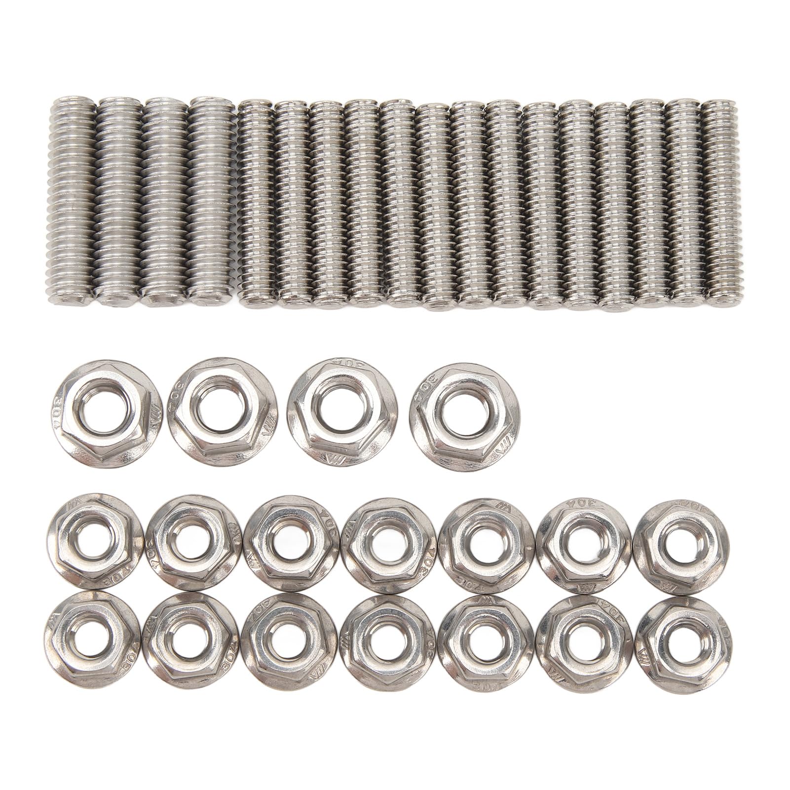 Ölwanne Schraubenstudentkit, 18 Stcs Schrauben Muttern Ersatzventilabdeckungsschrauben Kopfdichtung Tester Kit 304 Edelstahl -Verteilerschrauben Belsenbelsenbelderne für Kurze Ölwanne Schraubenstudentkit, 18 Stcs Schrauben Muttern Ersatzventilabdeckungsschrauben Kopfdichtung Tester Kit 304 Edelstahl -Verteilerschrauben Belsenbelsenbelderne für Kurze von OPPWONG