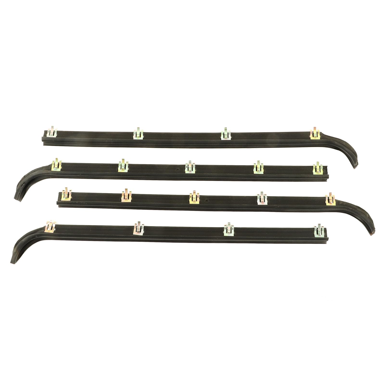 OPPWONG Fensterversiegelungskit, 4pcs Vordere Innere Außentür Verwechsertrip Fenster Siegelgürtel Weating Cartür Weating F2TZ1521456A Tief Geräusch Ersatz für Autos, Schwarz OPPWONG Fensterversiegelungskit, 4pcs Vordere Innere Außentür Verwechsertrip Fenster Siegelgürtel Weating Cartür Weating F2TZ1521456A Tief Geräusch Ersatz für Autos, Schwarz von OPPWONG