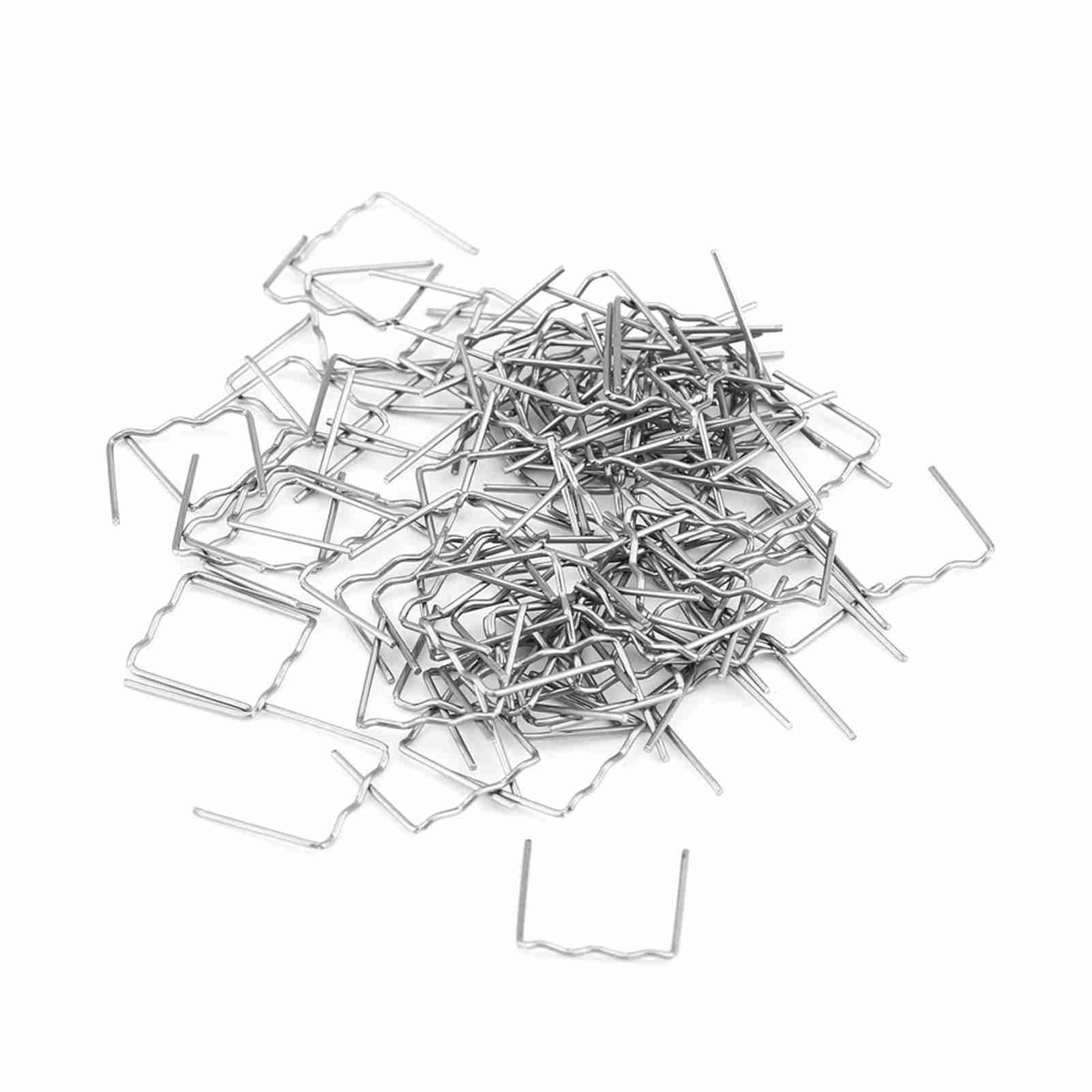 OPPWONG Plastikschweißer -Grundnahrungsmittel, 100pcs 0,8 Mm Auto Stoßfänger Reparatur vor Dem Cut -Schweißen Reparaturwerkzeugkit Armaturenbrett Schweißschweißen (S-Typ 0,8 mm 100pcs) von OPPWONG