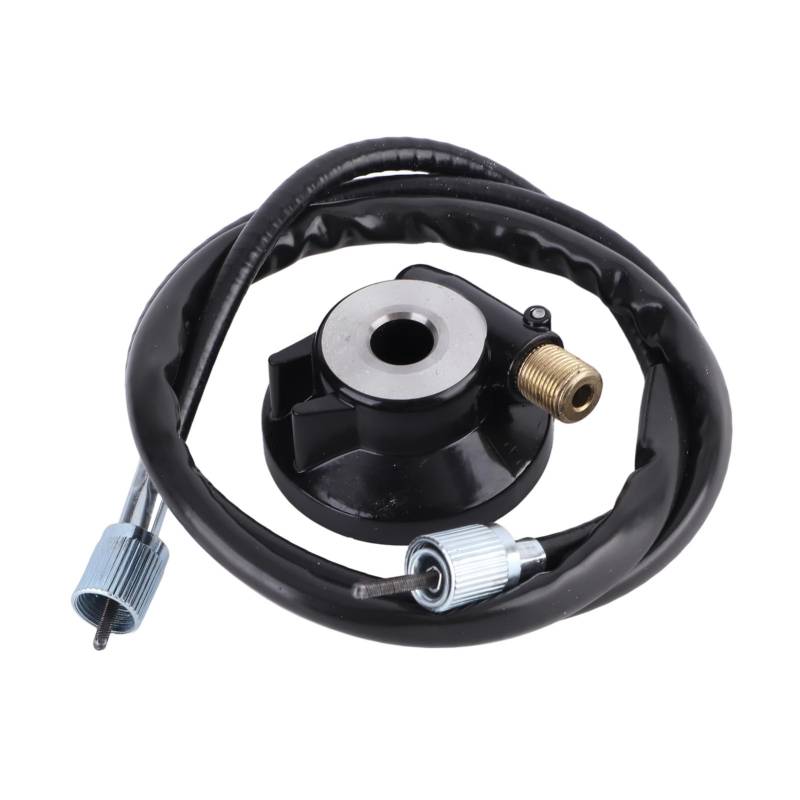 Tachometer -Kabelantriebsgetriebe, PC Aluminiumlegierung GY6 Scooter 12mm Tachometer Motorrad Tachometer Tachometer Tachometer für Motorradantriebsgetriebe mit Kabel für GY6 von OPPWONG