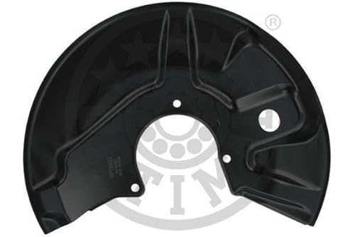 OPTIMAL Ankerblech BSP-1034R Vorderachse rechts Spritzblech Bremsscheibe schwarz Stahlblech von OPTIMAL