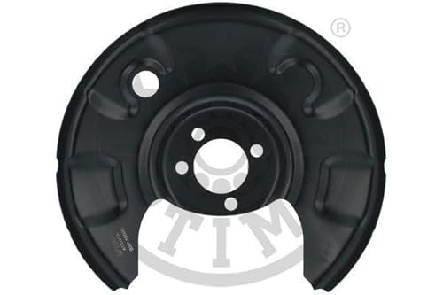 OPTIMAL Ankerblech BSP-1050R Hinterachse rechts Spritzblech Bremsscheibe schwarz Stahlblech von OPTIMAL