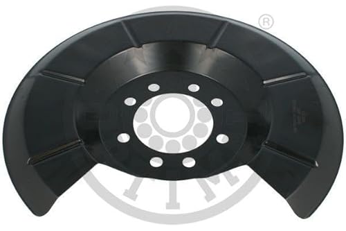 OPTIMAL Ankerblech BSP-3004B Hinterachse links, Hinterachse rechts Spritzblech Bremsscheibe schwarz Stahlblech von OPTIMAL