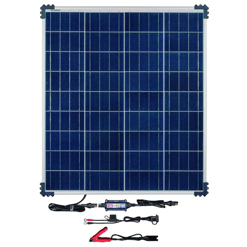 TecMate TM-523-8 OptiMATE 80W, SOLAR 80W, TM523-8, 80W Paneln 6-stufiges batterieschonendes Überwachungssystem Solar ladegerät & wartungsgerät 12V 6,66A für Ihres OFf-Grid Abenteuers von Optimate