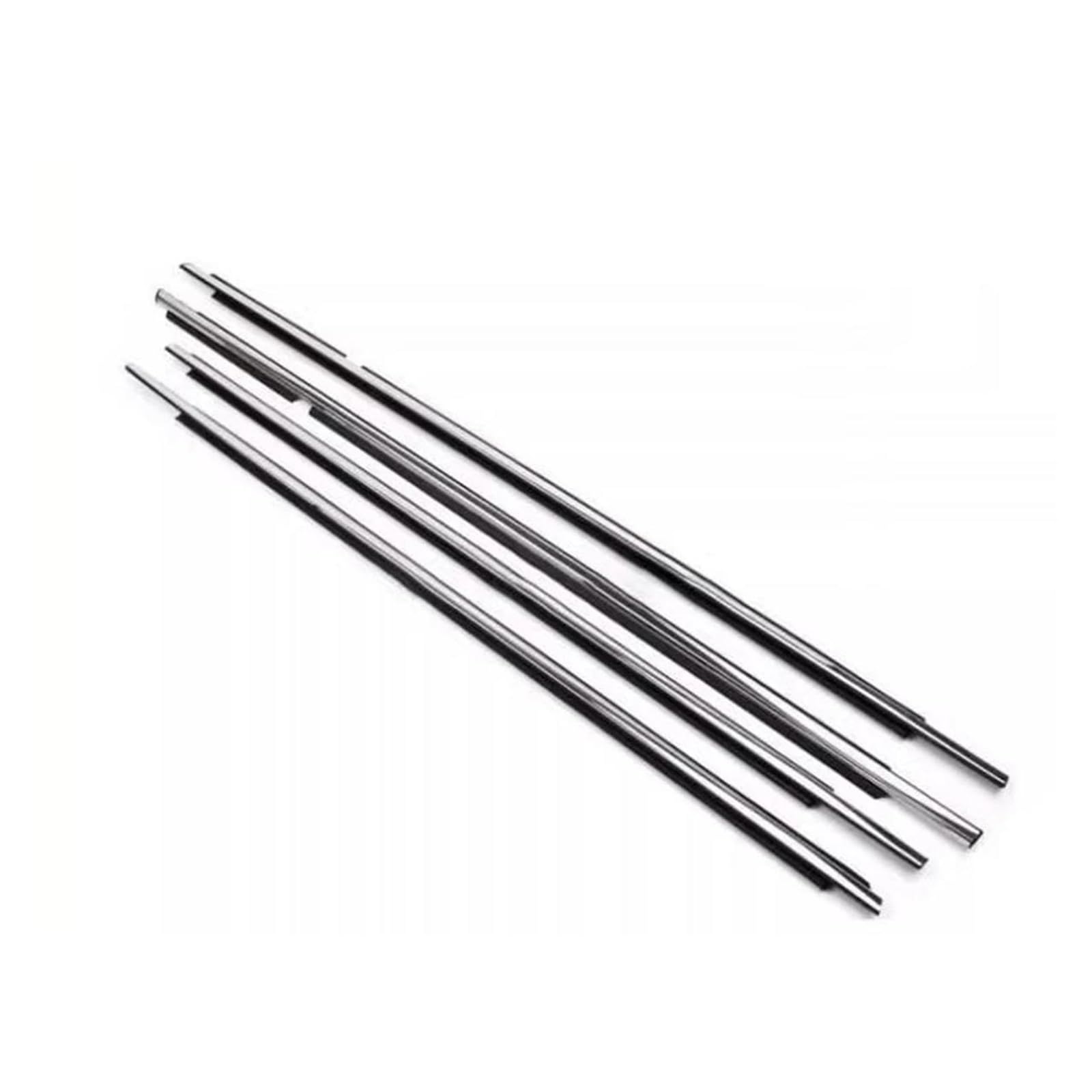 Fenster Türdichtungen Gummidichtungen Für Außenfenster Für Toyota Für Land Cruiser LC200 J200 2008–2021 4 Stück Kantenschutz Autotür(Chrome) von OQRDVVTT