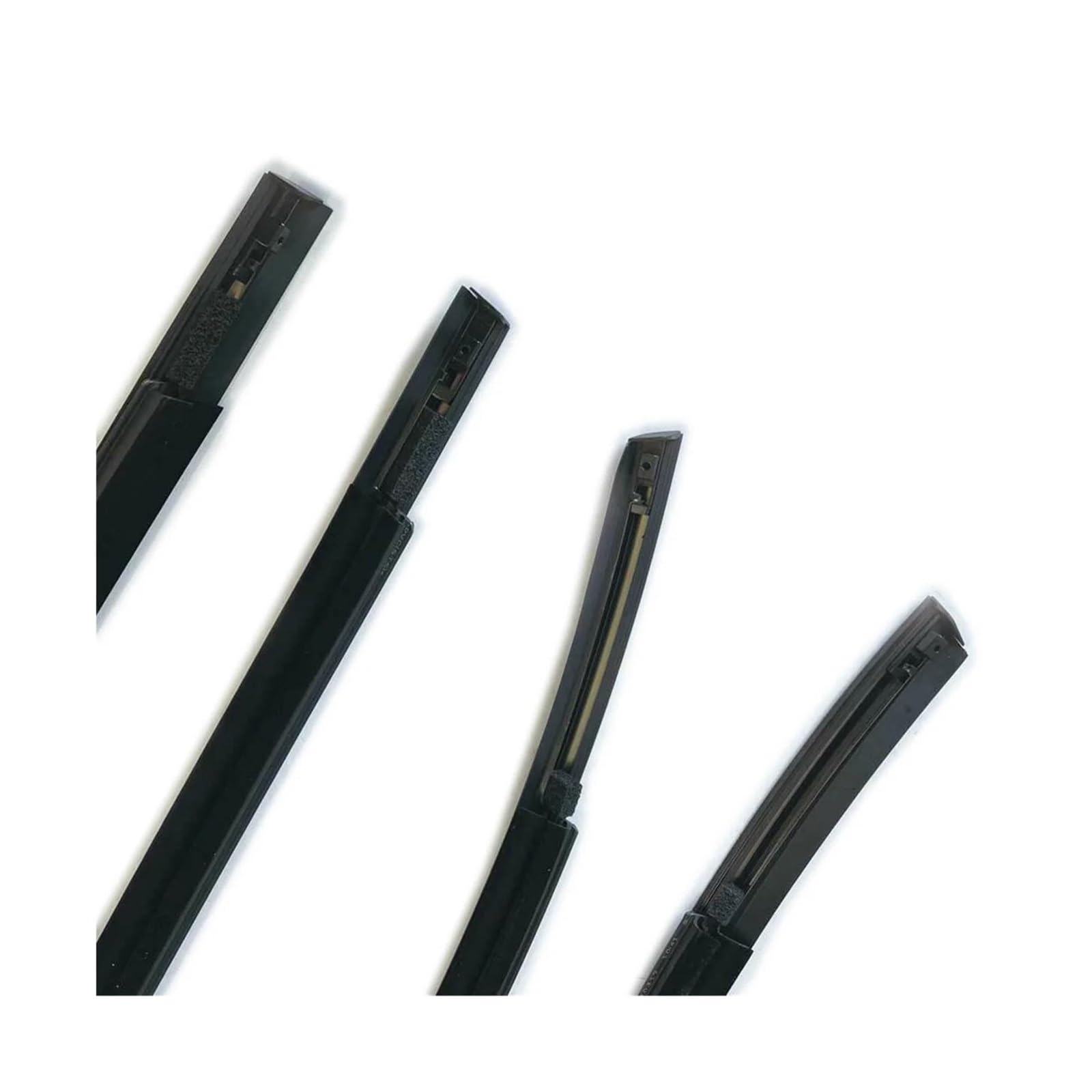 Fenster Türdichtungen Gummidichtungen Für Die Außenfenster Von Für Hyundai Für Tucson IX35 2010–2015 Wasserdicht 4 Stück Kantenschutz Autotür(Black) von OQRDVVTT