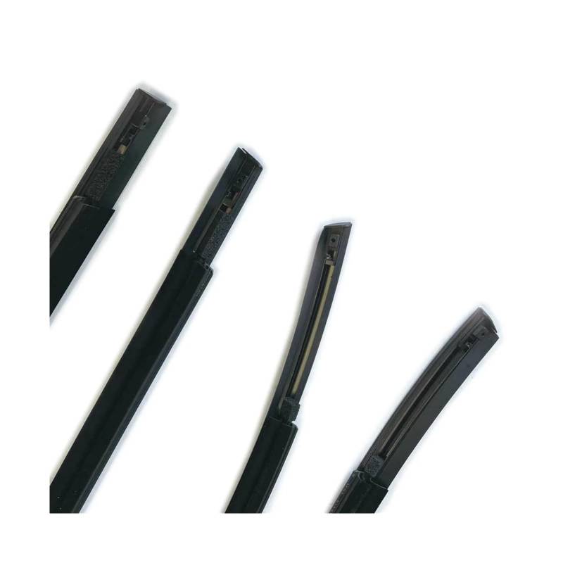 Fenster Türdichtungen Gummidichtungen Für Die Außenfenster Von Für Hyundai Für Tucson IX35 2010–2015 Wasserdicht 4 Stück Kantenschutz Autotür(Black) von OQRDVVTT