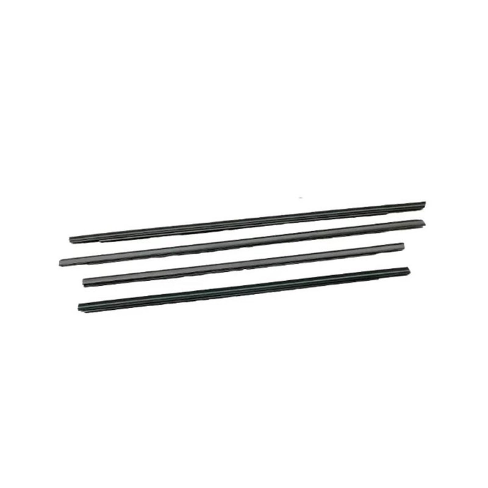 Fenster Türdichtungen Schwarze Oder Verchromte Fensterdichtung Für Hyundai IX35 2010–2015 82210-2S000 Kantenschutz Autotür(Black) von OQRDVVTT