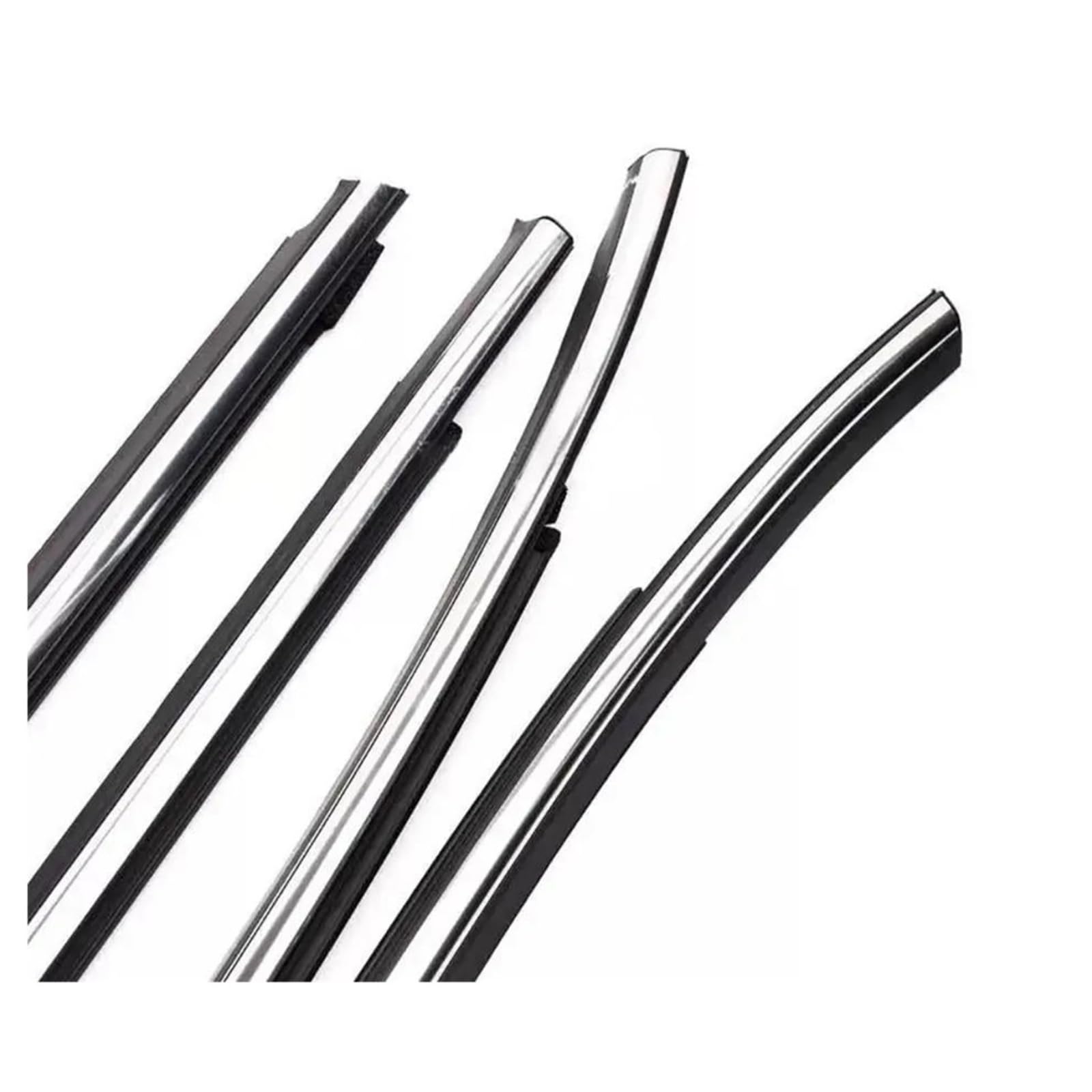 Fenster Türdichtungen Schwarze Oder Verchromte Fensterdichtung Für Hyundai IX35 2010–2015 82210-2S000 Kantenschutz Autotür(Chrome) von OQRDVVTT