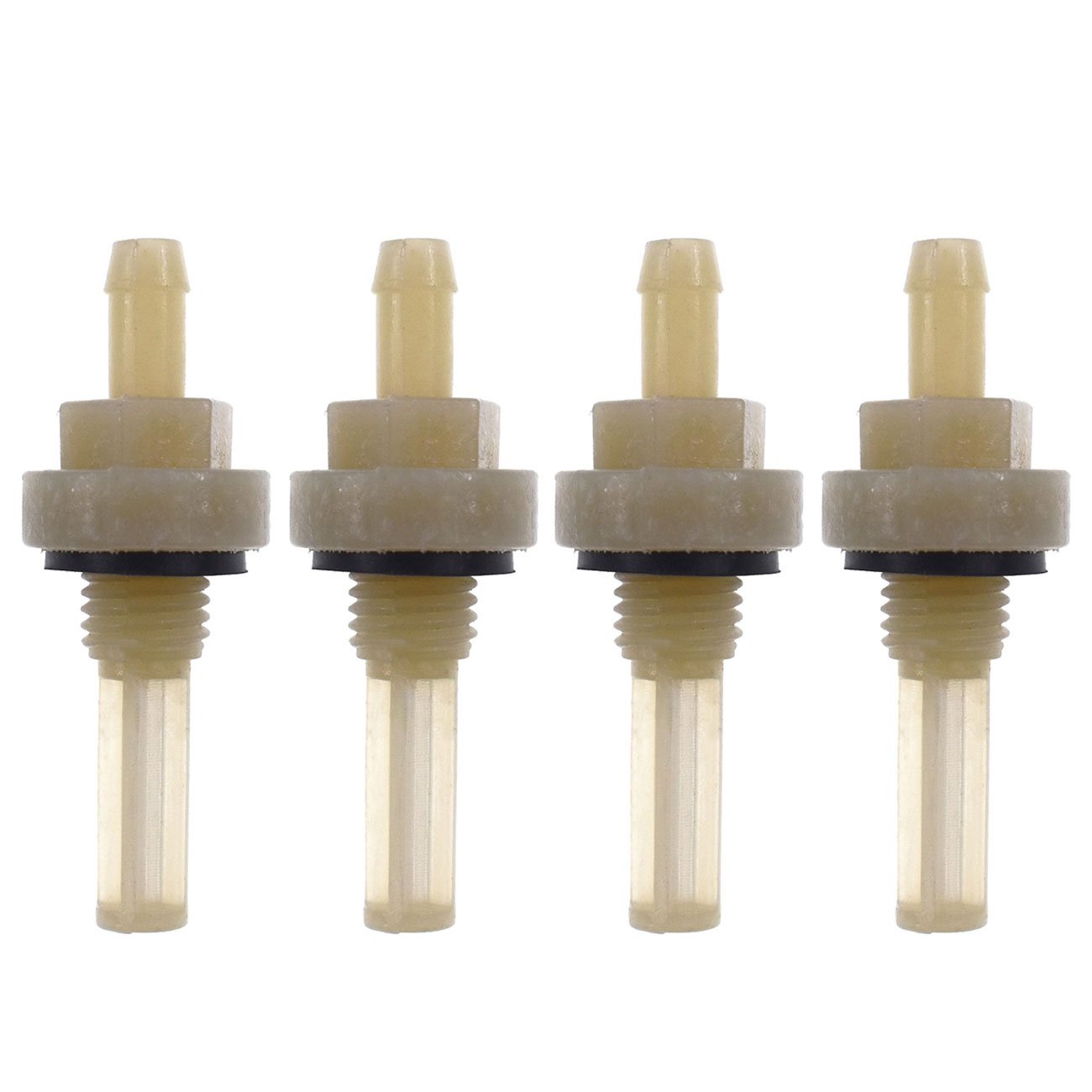 OQUGRHR Kraftstofffilter, 4 Stück, Passend für Honda GX160, GX200, GX240, GX270, GX340, GX390, Rasenmäher, Gartenmotor OQUGRHR Kraftstofffilter, 4 Stück, Passend für Honda GX160, GX200, GX240, GX270, GX340, GX390, Rasenmäher, Gartenmotor von OQUGRHR