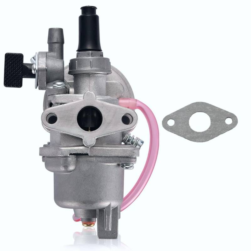 OQUGRHR PZ13 13 mm Vergaser für 2-Takt 47cc 49cc 50cc Pocket Bike Motor Mini Quad ATV Dirt Bike von OQUGRHR