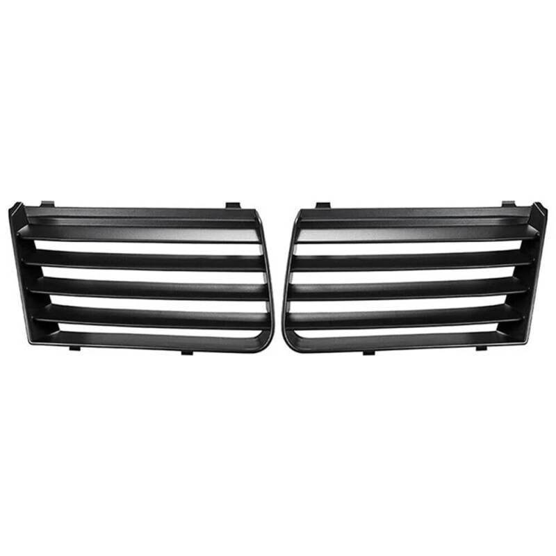 Autoersatz Grilleinsätze 2PCS L + R Front Upper Stoßstange Kühlergrill Trim 7M785365301C 7M785365401C Für Sitz Für Alhambra 7M 2001-2010 Kühlergrill Doppelsteg von ORBANA