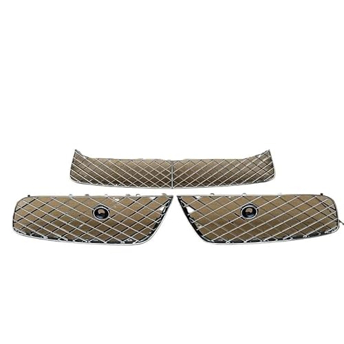 Autoersatz Grilleinsätze 3W3807667F 3W3807647C 3W3807648C Für Continental GT3-R Für Continental GTC Frontstoßstange Untergrill Kühlergrill Doppelsteg von ORBANA