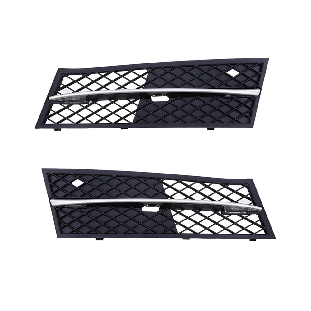 Autoersatz Grilleinsätze Auto Front Lower Bumper Grille Schwarz Nebel Licht Abdeckung Vent Für 5 Serie F10/F18 Limousine/Wagon Pre-Facelift 2011-2013 Front Grill Kühlergrill Doppelsteg Autoersatz Grilleinsätze Auto Front Lower Bumper Grille Schwarz Nebel Licht Abdeckung Vent Für 5 Serie F10/F18 Limousine/Wagon Pre-Facelift 2011-2013 Front Grill Kühlergrill Doppelsteg von ORBANA