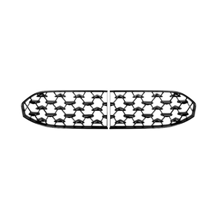 Autoersatz Grilleinsätze Auto Front Lower Grille Stoßstange Grille Abdeckung Dekoration FÜR CX30 CX-30 2020-2021 Auto Front Lufteinlass Vent Grille Abdeckung Kühlergrill Doppelsteg von ORBANA