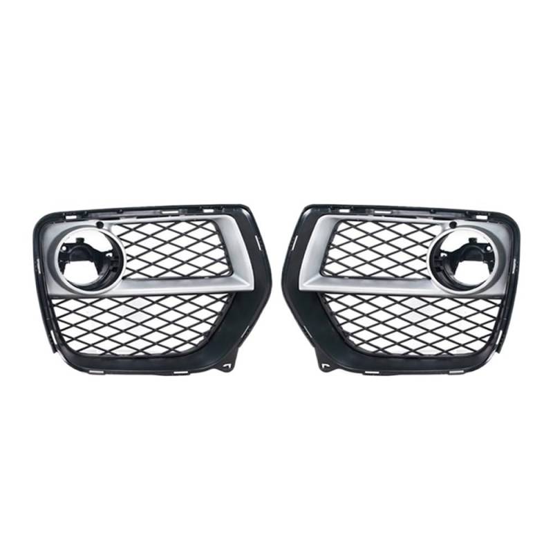 Autoersatz Grilleinsätze Auto Front Stoßstange Nebel Licht Grill Nebel Licht Offene Entlüftungs Grille Einlass Abdeckung Für X6 2012-2014 Nebel Licht Rahmen Panel Abdeckung Kühlergrill Doppelsteg von ORBANA