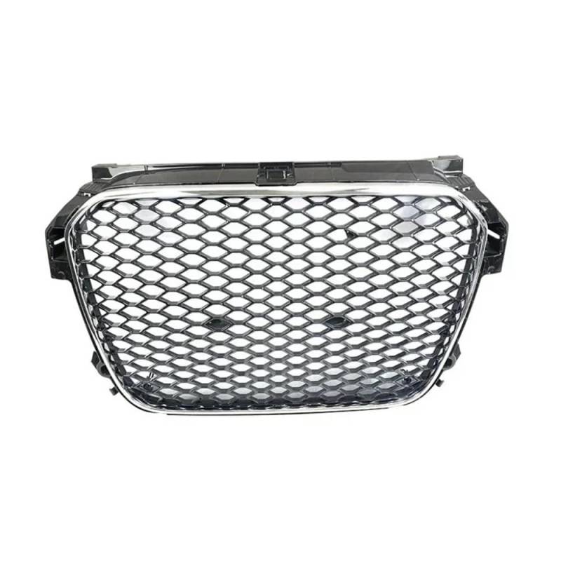 Autoersatz Grilleinsätze Auto Frontstoßstange Grill Schwarz Grill Für A1 Für Rs1 2010-2014 Auto Frontgrill Mesh Trim Abdeckung Kühlergrill Doppelsteg von ORBANA