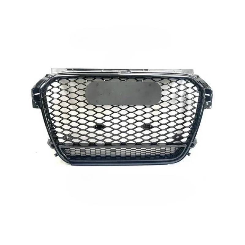 Autoersatz Grilleinsätze Auto Frontstoßstange Grill Schwarz Grill Für A1 Für Rs1 2010-2014 Auto Frontgrill Mesh Trim Abdeckung Kühlergrill Doppelsteg von ORBANA