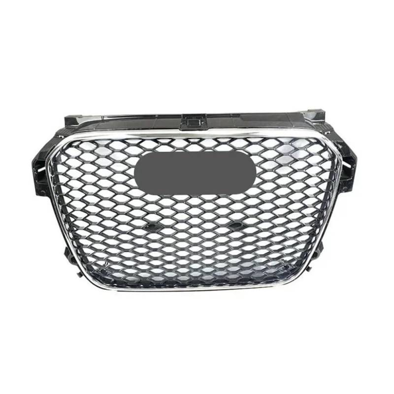 Autoersatz Grilleinsätze Auto Frontstoßstange Grill Schwarz Grill Für A1 Für Rs1 2010-2014 Auto Frontgrill Mesh Trim Abdeckung Kühlergrill Doppelsteg von ORBANA