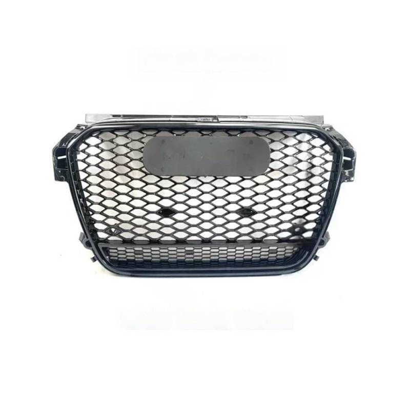 Autoersatz Grilleinsätze Auto Frontstoßstange Grill Schwarz Grill Für A1 Für Rs1 2010-2014 Auto Frontgrill Mesh Trim Abdeckung Kühlergrill Doppelsteg von ORBANA