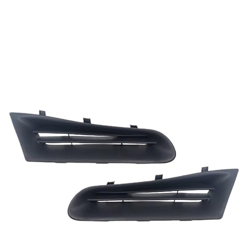 Autoersatz Grilleinsätze Auto-Frontstoßstangengrill für Clio MK3 2005–2009 Nebelscheinwerfer offene Entlüftungsgitter Ansaug-Nebelscheinwerfer-Scheinwerferabdeckung 7701208684 Kühlergrill Doppelsteg von ORBANA