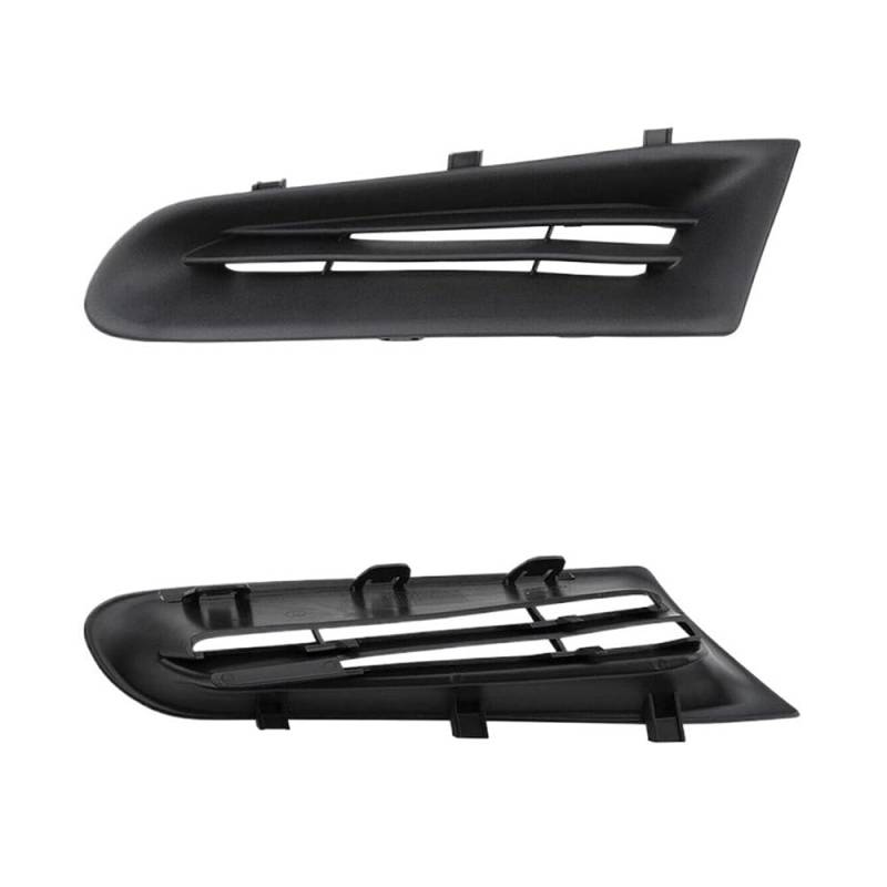 Autoersatz Grilleinsätze Auto-Frontstoßstangengrill für Clio MK3 2005–2009 Nebelscheinwerfer offene Entlüftungsgitter Ansaug-Nebelscheinwerfer-Scheinwerferabdeckung 7701208684 Kühlergrill Doppelsteg von ORBANA