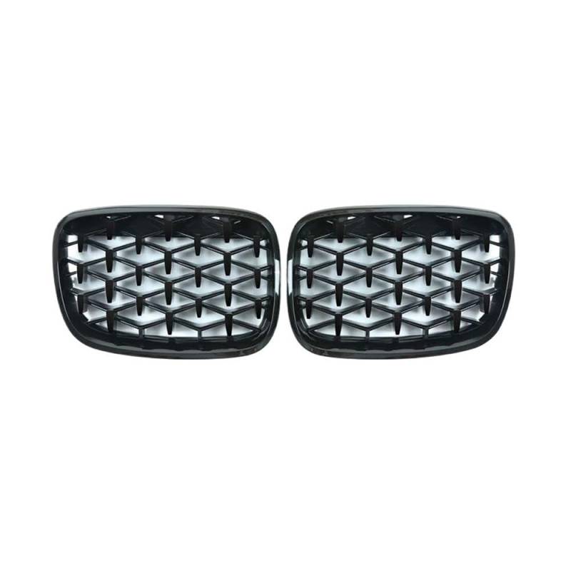 Autoersatz Grilleinsätze EIN Paar Stern-Grill-Auto-Frontgrill-Stoßstange Für 2er F45 228i 220i 235i 2013–2018, Auto-Styling Kühlergrill Doppelsteg von ORBANA