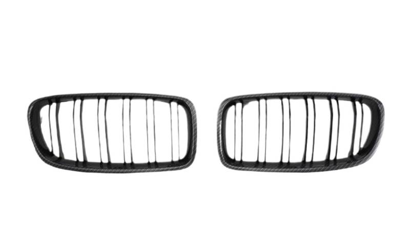 Autoersatz Grilleinsätze FÜR 3er 2012-2024 Kühlergrill Modifikation Schwarz F320Li325 Voller Himmel Sternennacht Kühlergrill Auto Frontstoßstangengrill Kühlergrill Doppelsteg von ORBANA