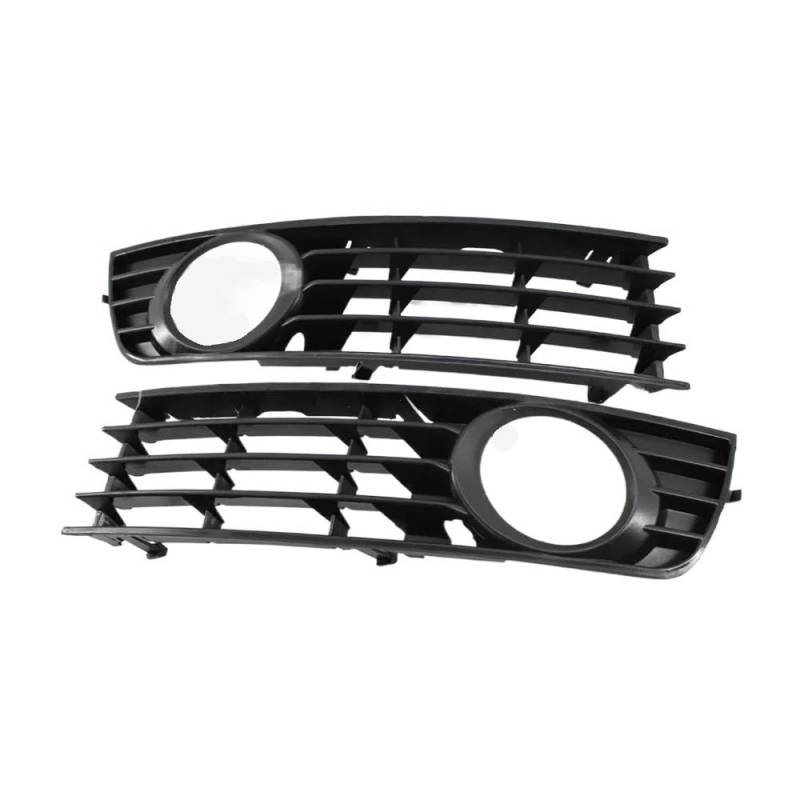 Autoersatz Grilleinsätze Für A4 B6 2001-2005 Nebelscheinwerfergitter ABS L/R Frontstoßstange Nebelscheinwerfergitter 8E0807681 8E0807682 Kühlergrill Doppelsteg von ORBANA