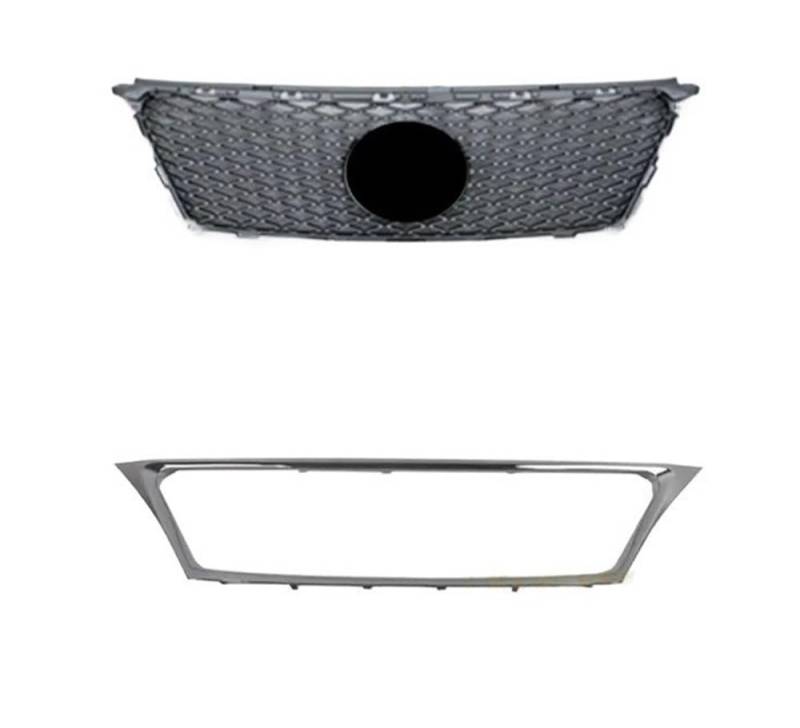Autoersatz Grilleinsätze Für Lexus Für Is300 Für Is250 2006-2012 Körper Kit Front Stoßstange Abdeckung Umrüstung Grill Kunststoff Grille Kühlergrill Doppelsteg von ORBANA